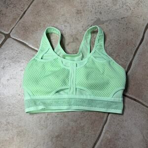 Nike green sports bra